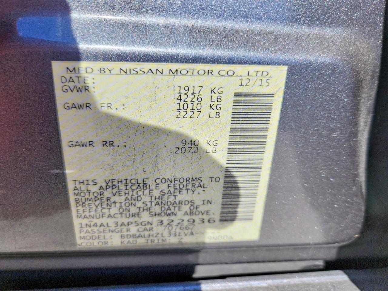 Nissan Altima 2.5