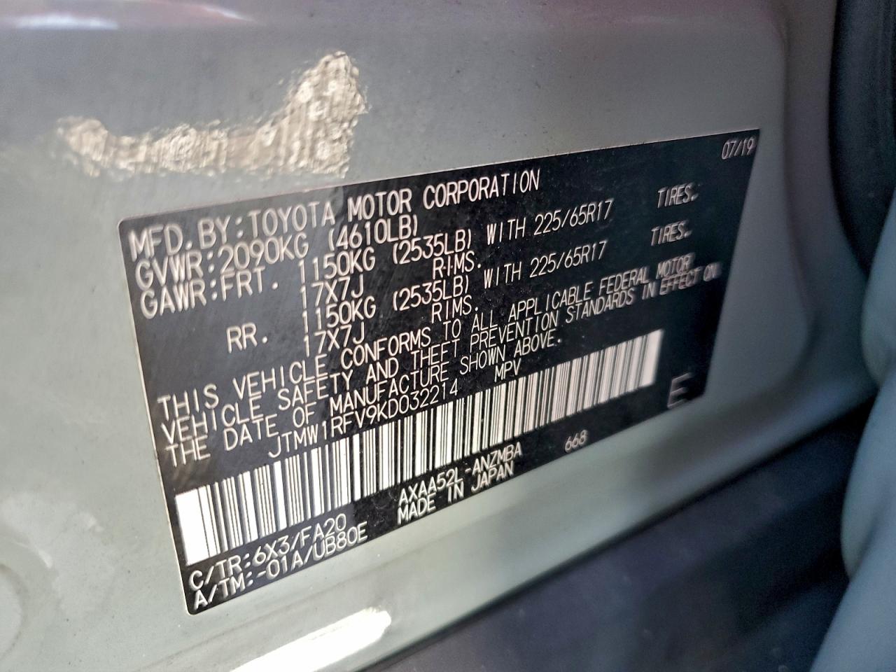 Toyota RAV4 Xle