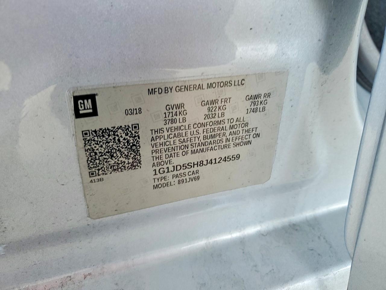 Chevrolet Sonic Lt