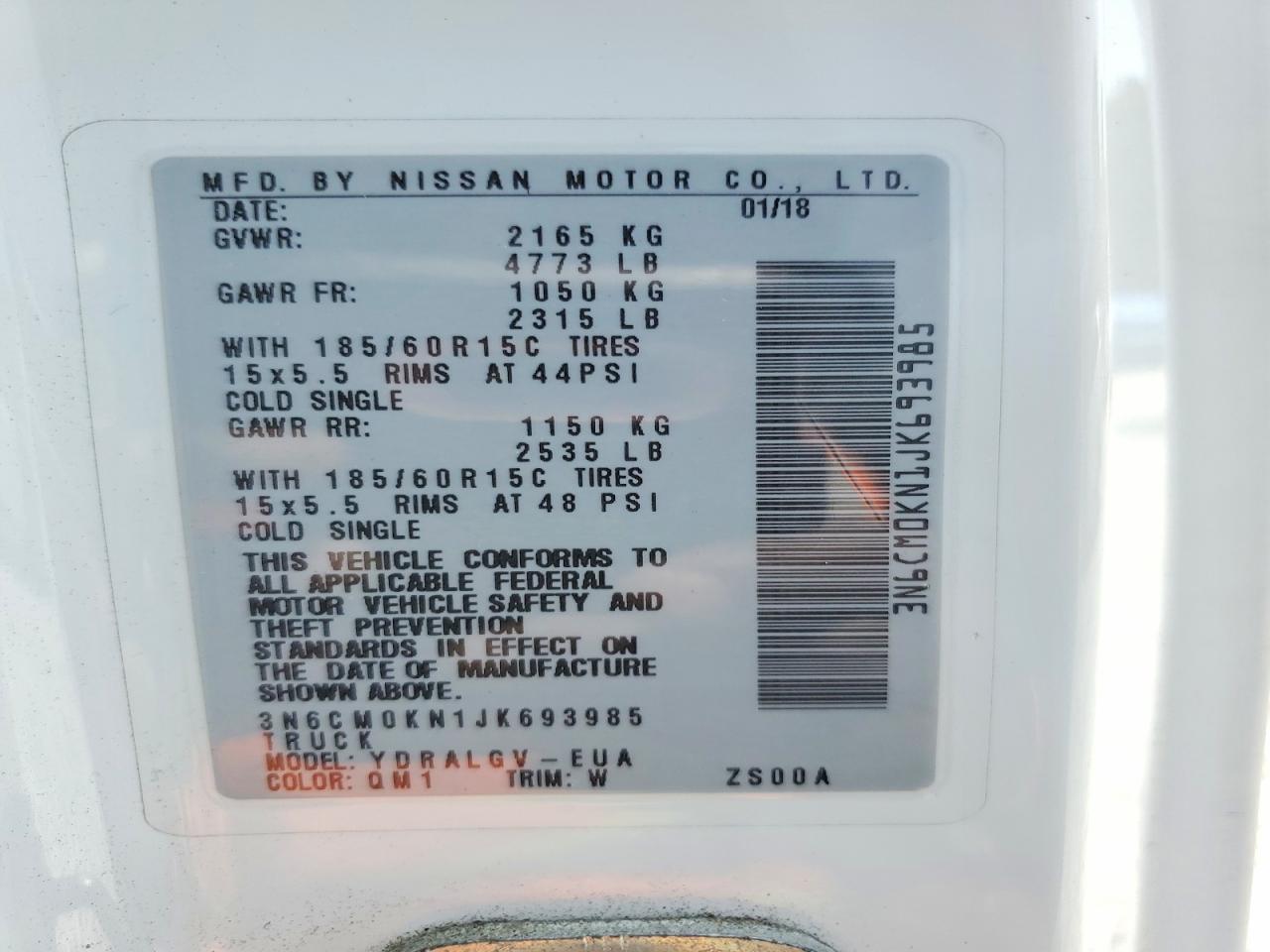 Nissan Nv Sv