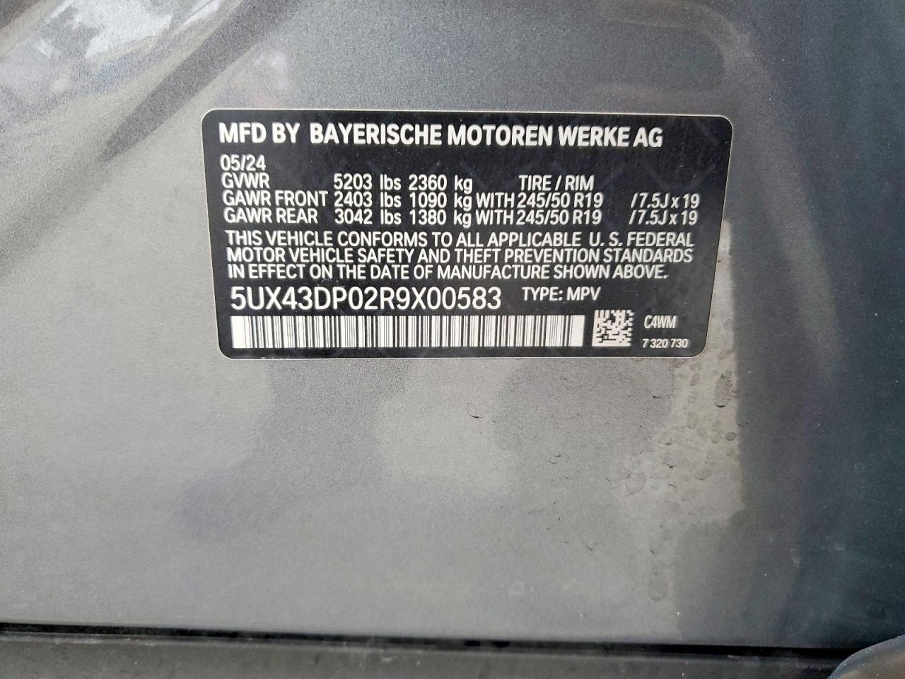 BMW X Series Sdrive30i