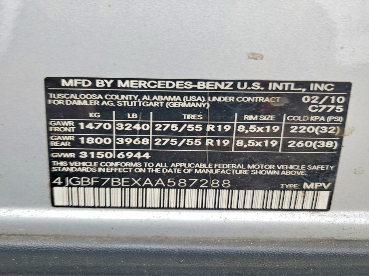 Mercedes-Benz G-Class 450 4matic