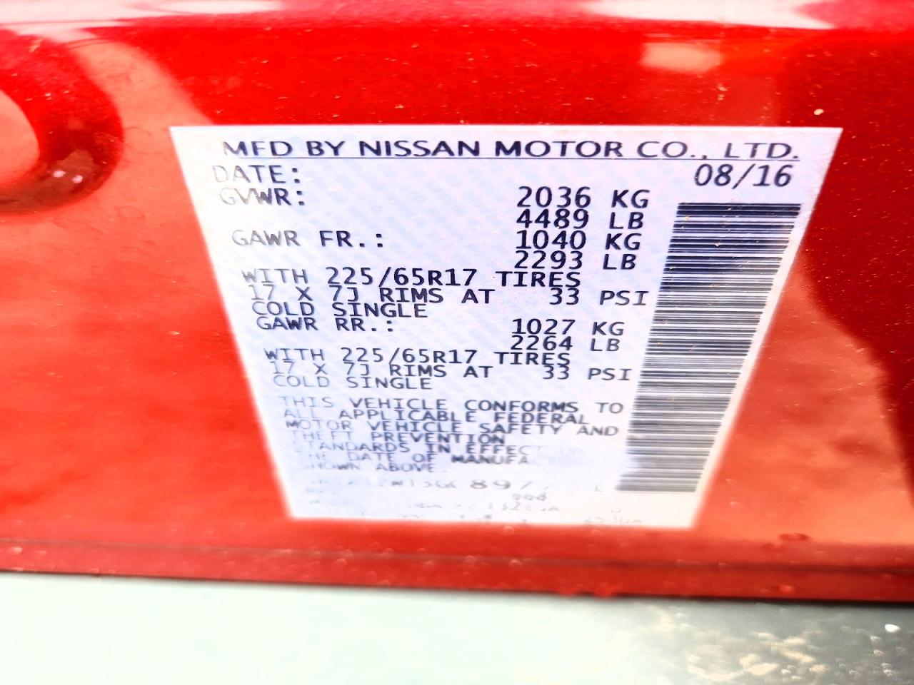 Nissan Rogue S