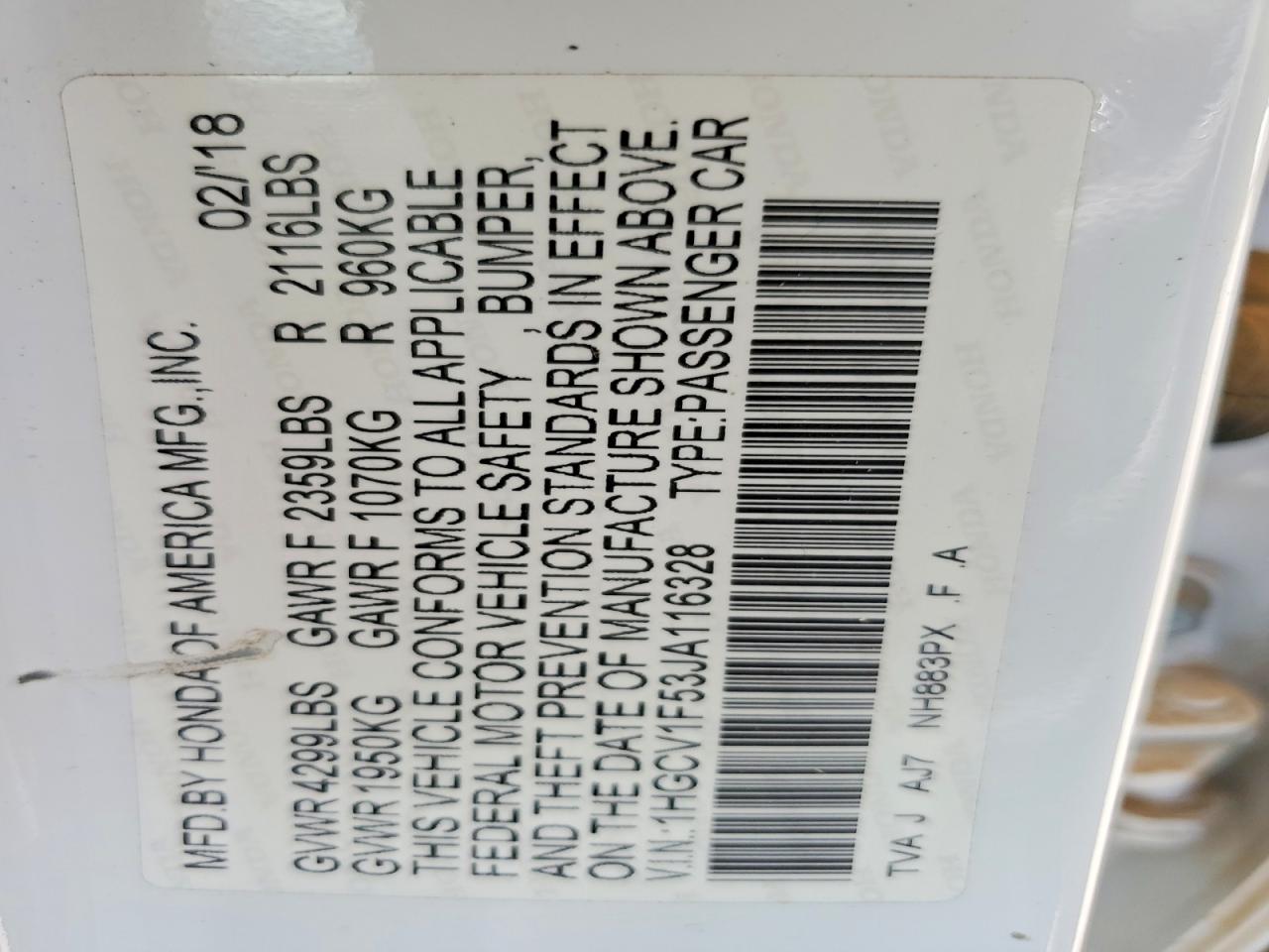 Honda Accord Exl