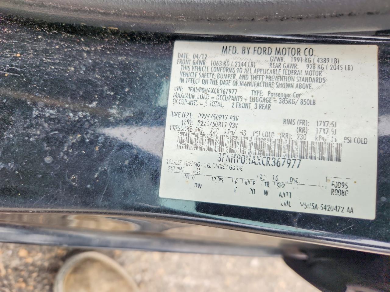 Ford Fusion Se