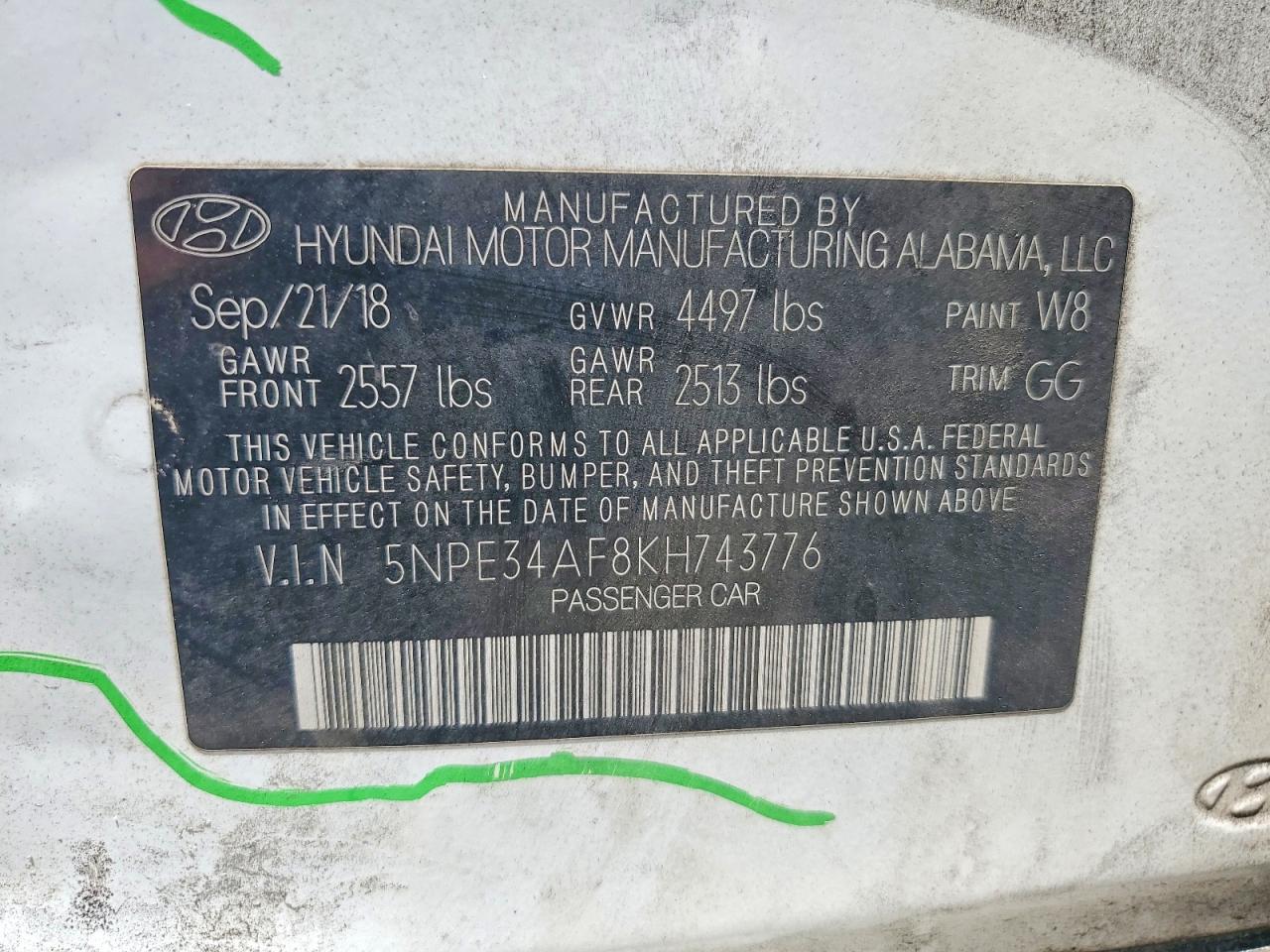 Hyundai SONATA Sel
