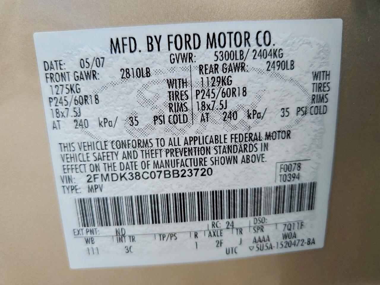Ford Edge Sel