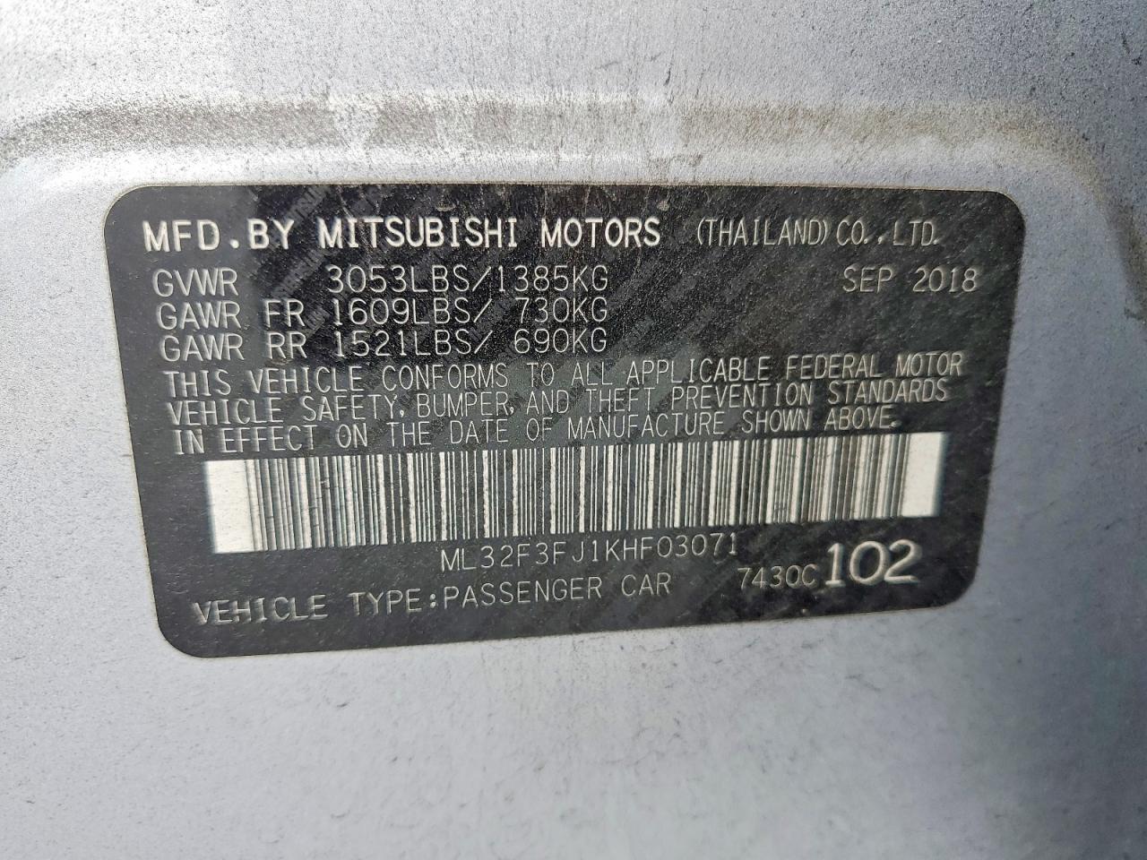 Mitsubishi Mirage G4 Es