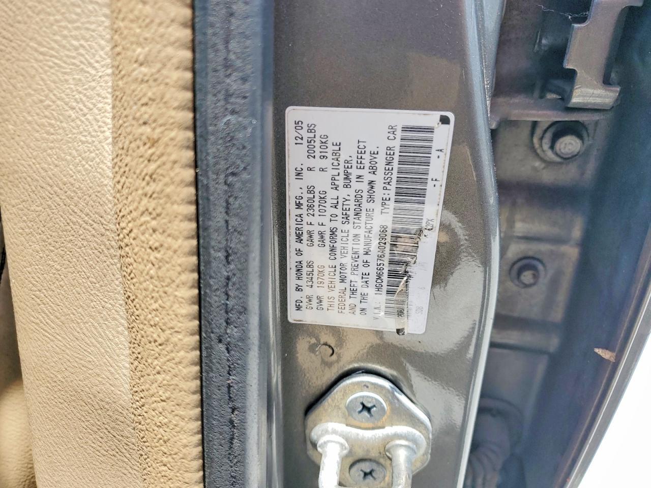 Honda Accord Ex