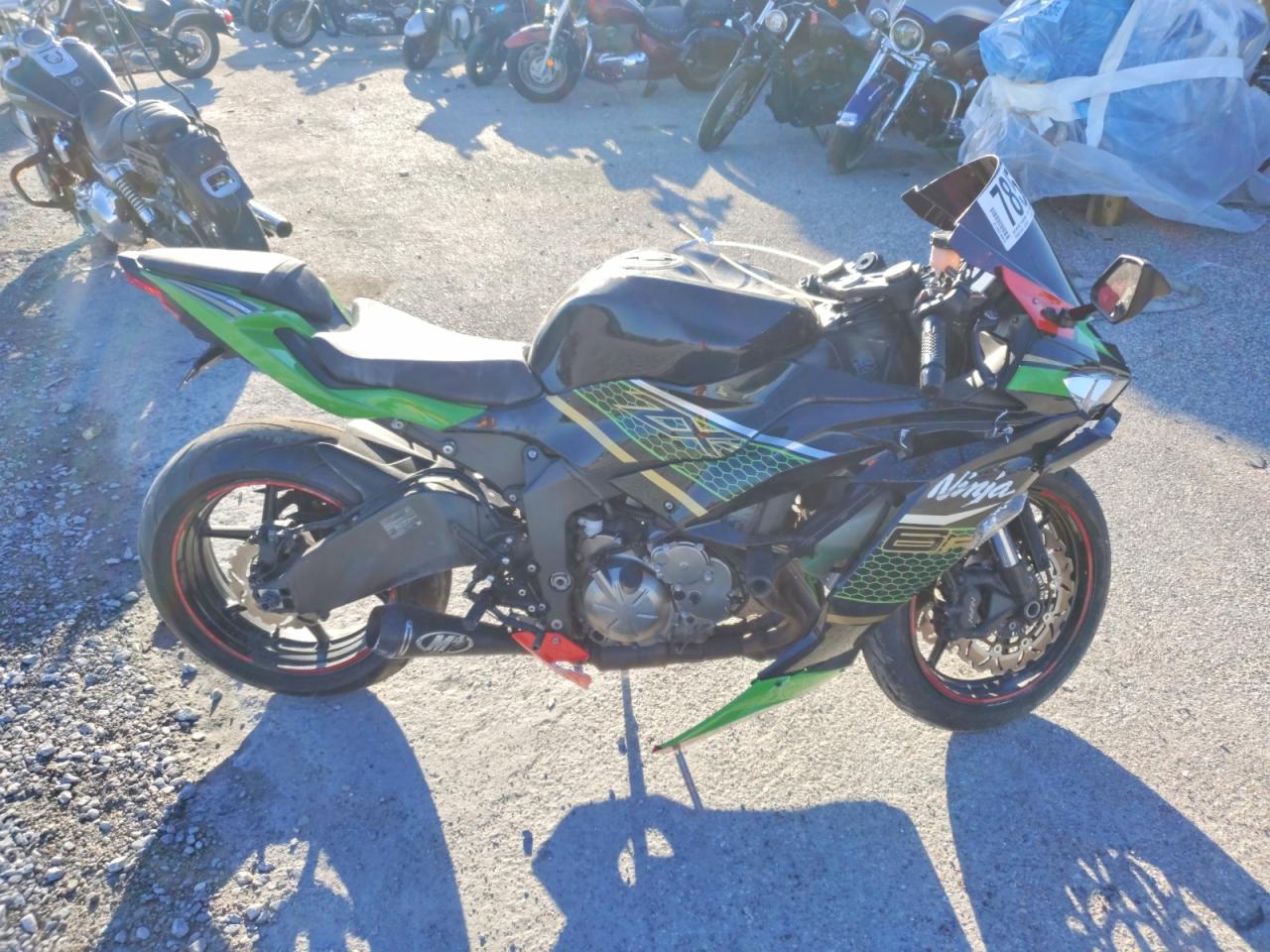 Salvage Kawasaki Ninja 600 Image