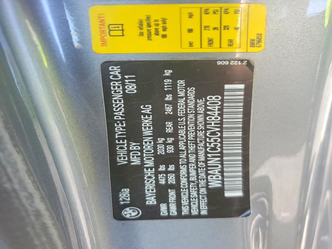 BMW 1 Series I