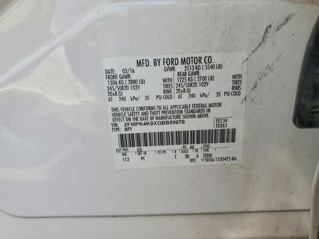 Ford Edge Titanium