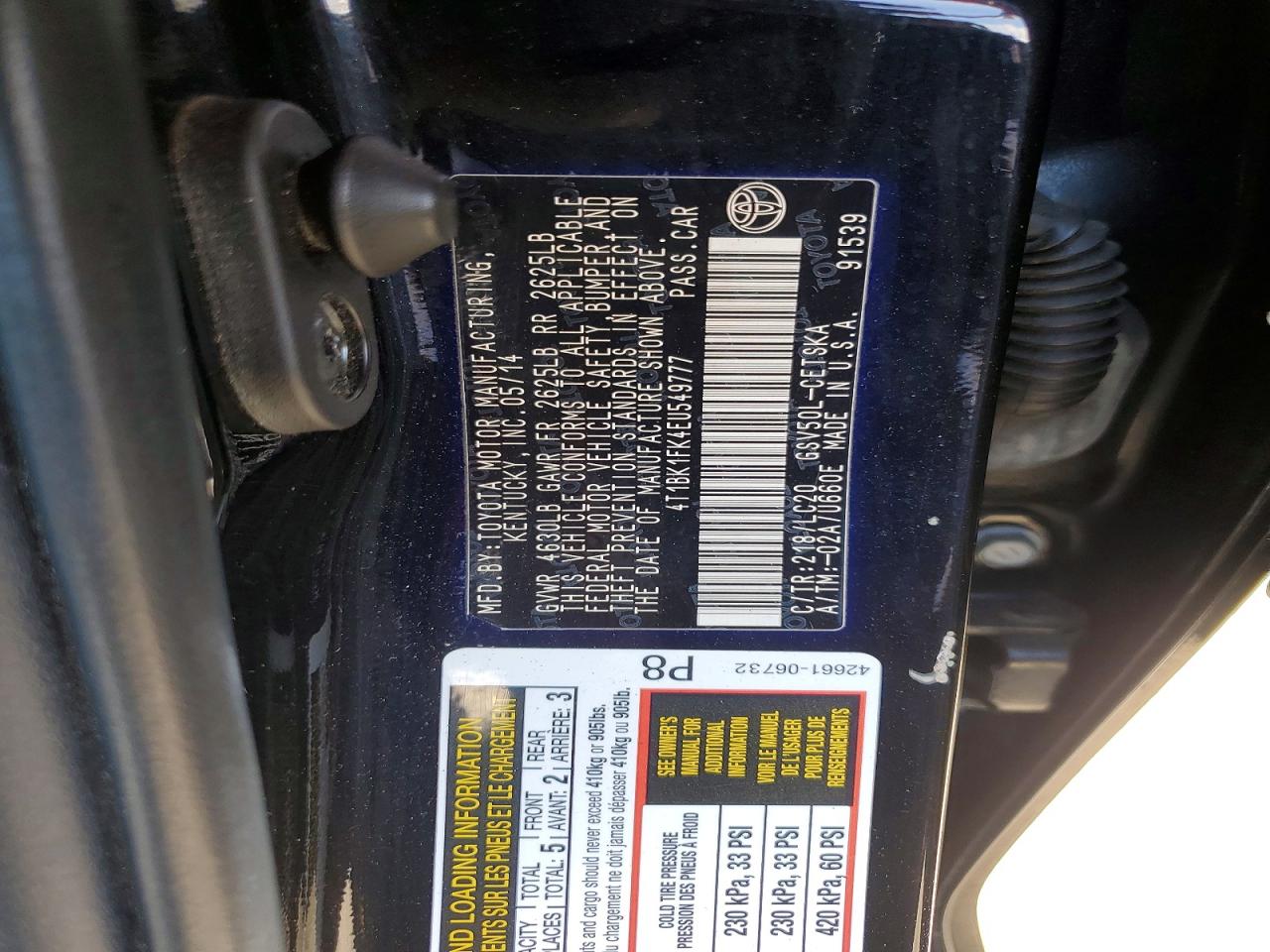 Toyota Camry Se V6