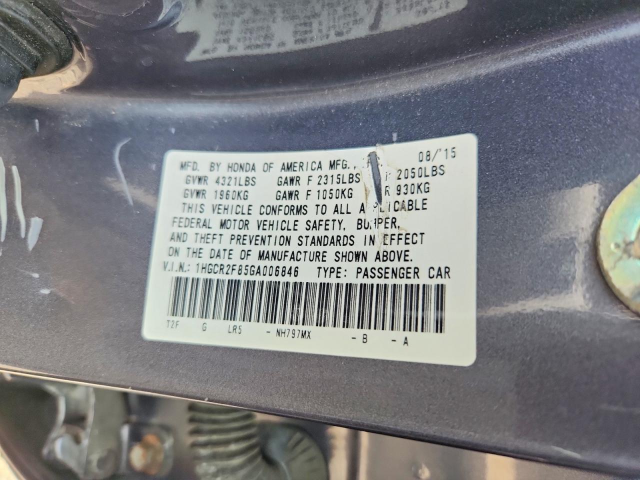 Honda Accord Exl