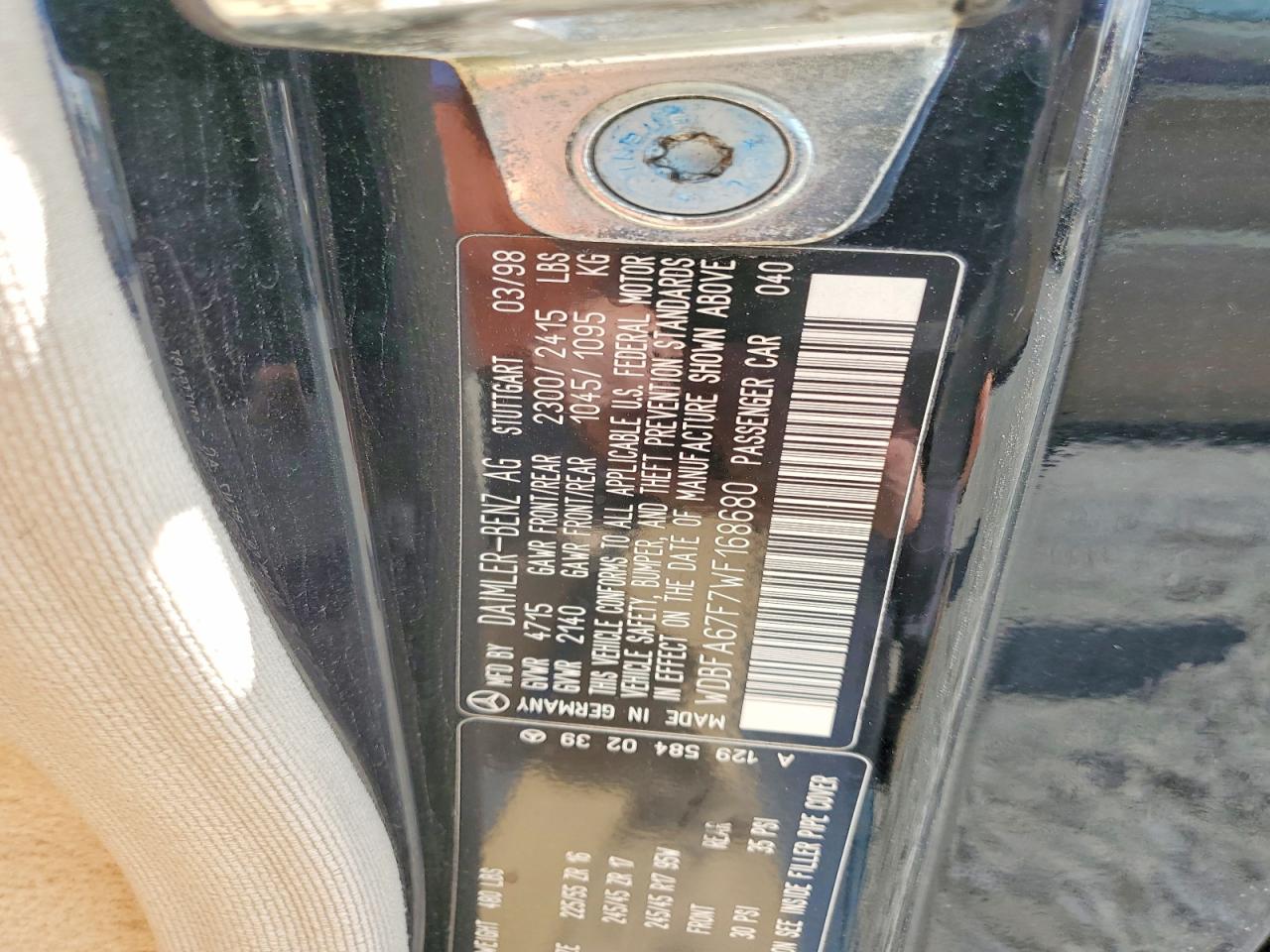 Mercedes-Benz S-Class 500