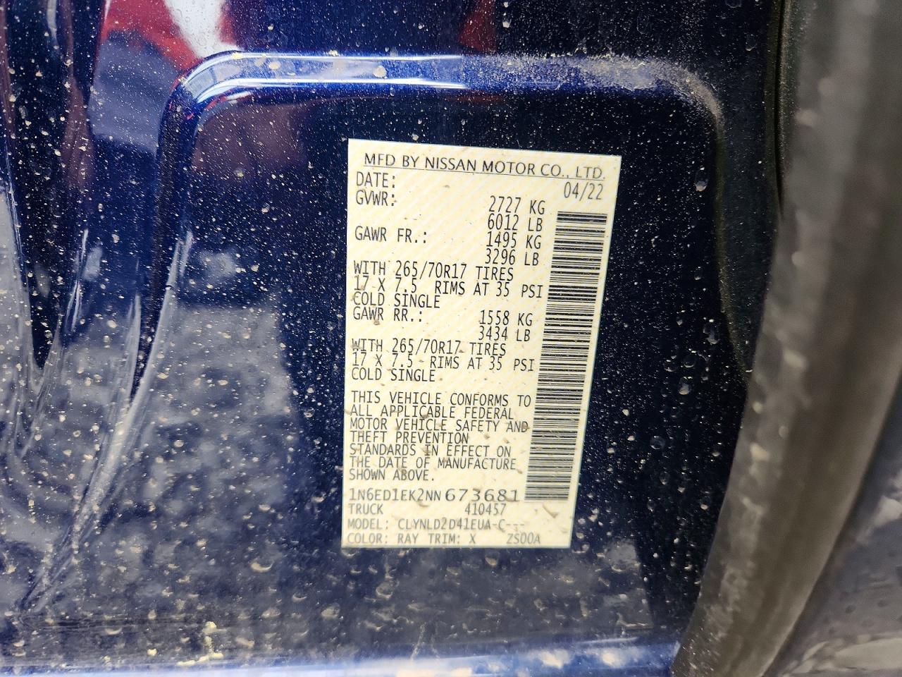 Nissan Frontier Pro-4x