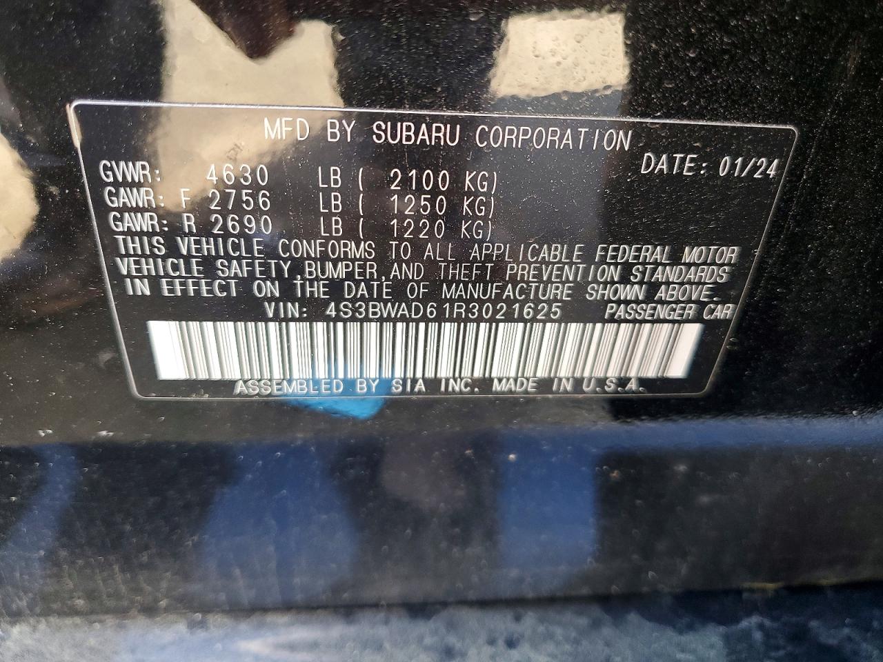 Subaru Legacy Premium