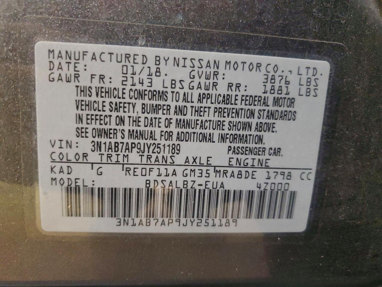 Nissan Sentra S
