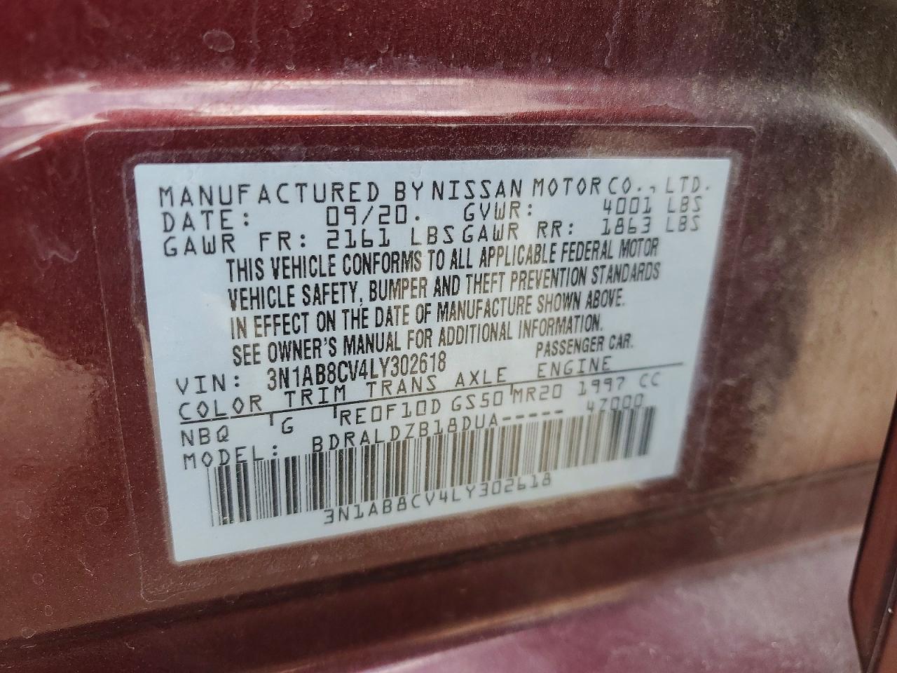 Nissan Sentra Sv