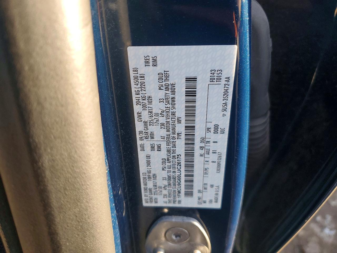 Ford Escape Se