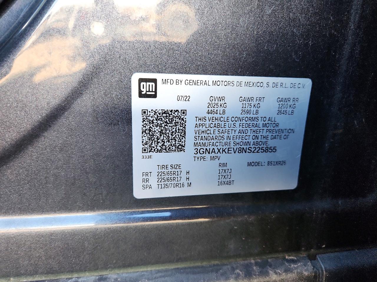 Chevrolet Equinox Lt