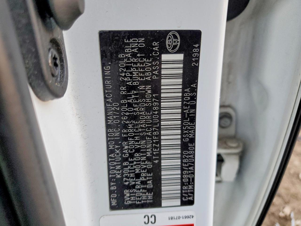 Toyota Avalon Xse