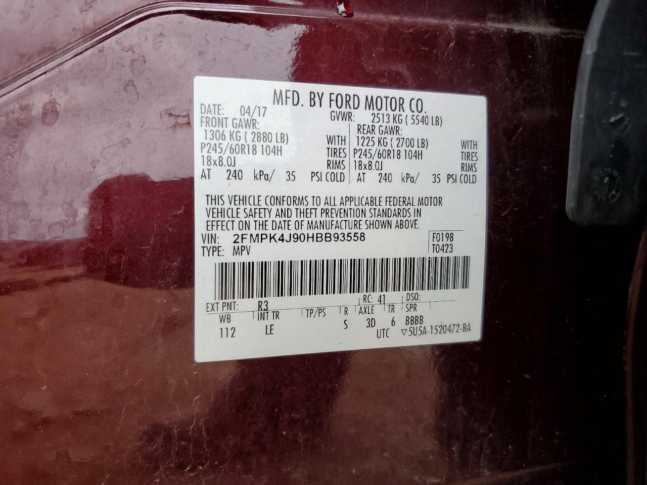Ford Edge Sel