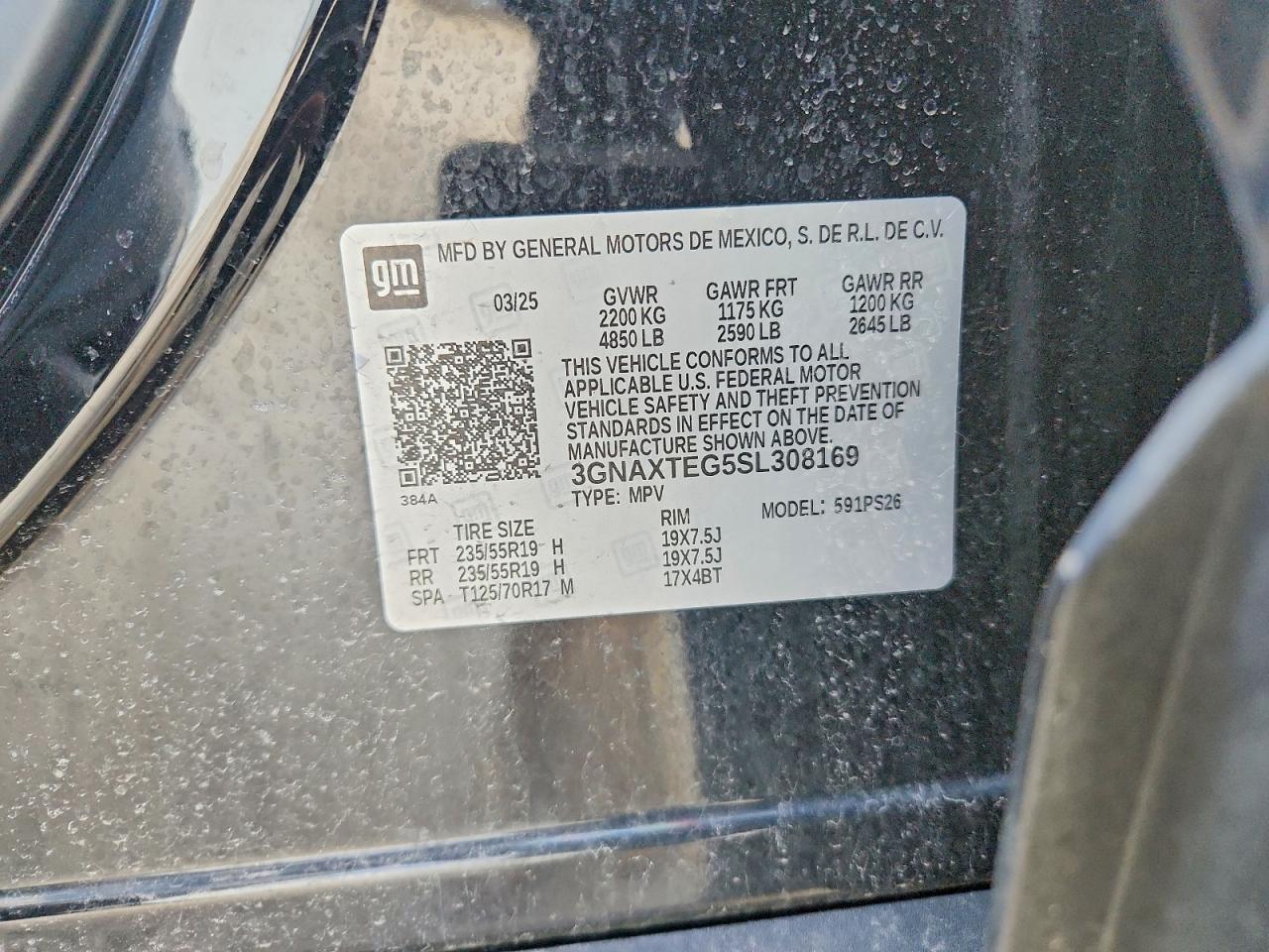 Chevrolet Equinox Rs