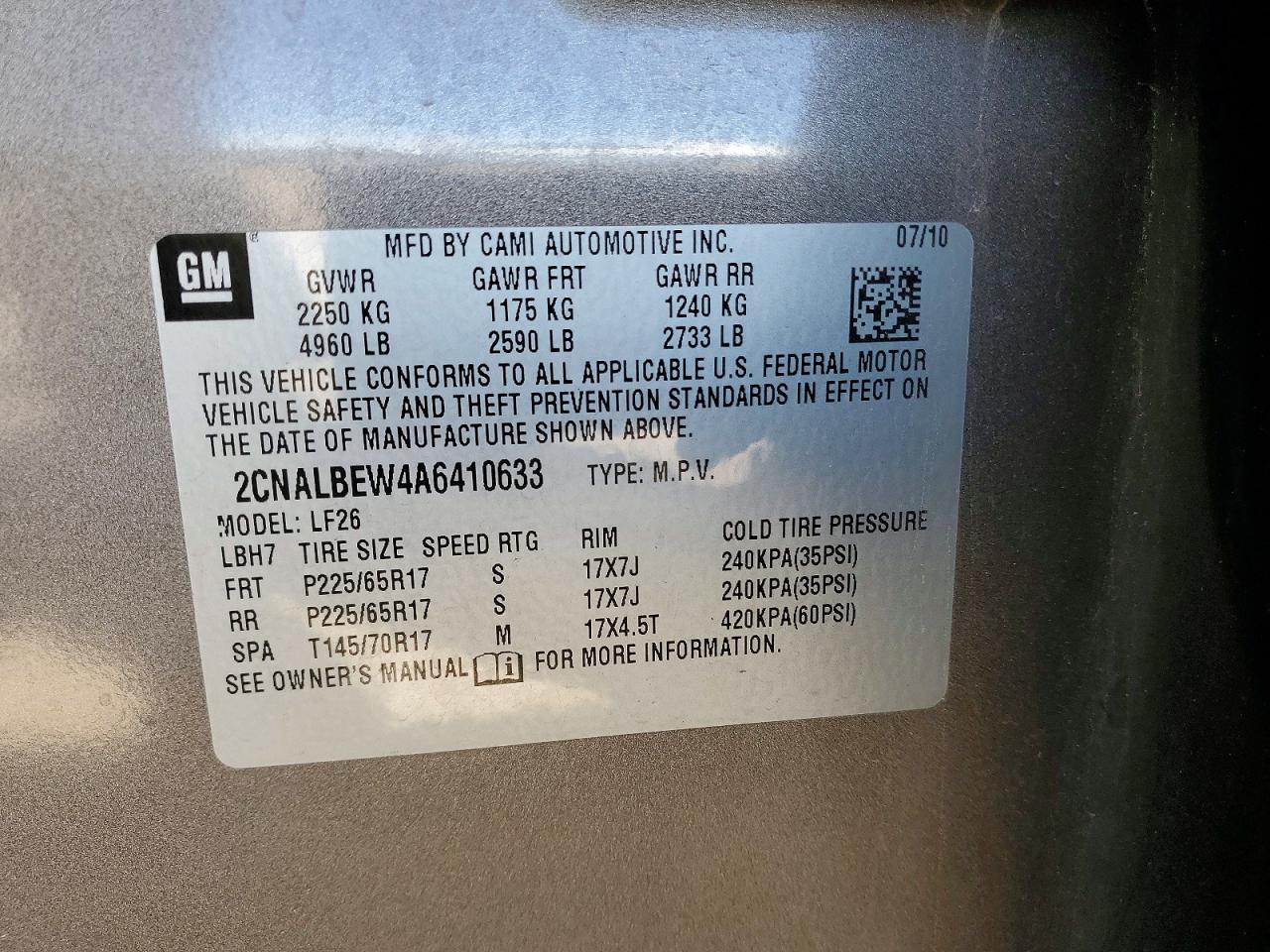 Chevrolet Equinox Ls