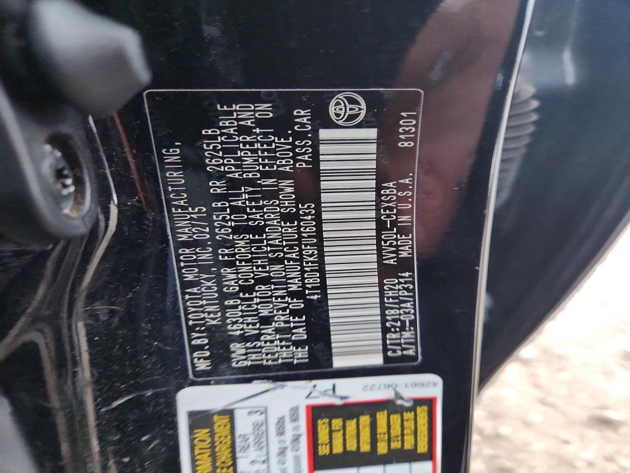 Toyota Camry Se