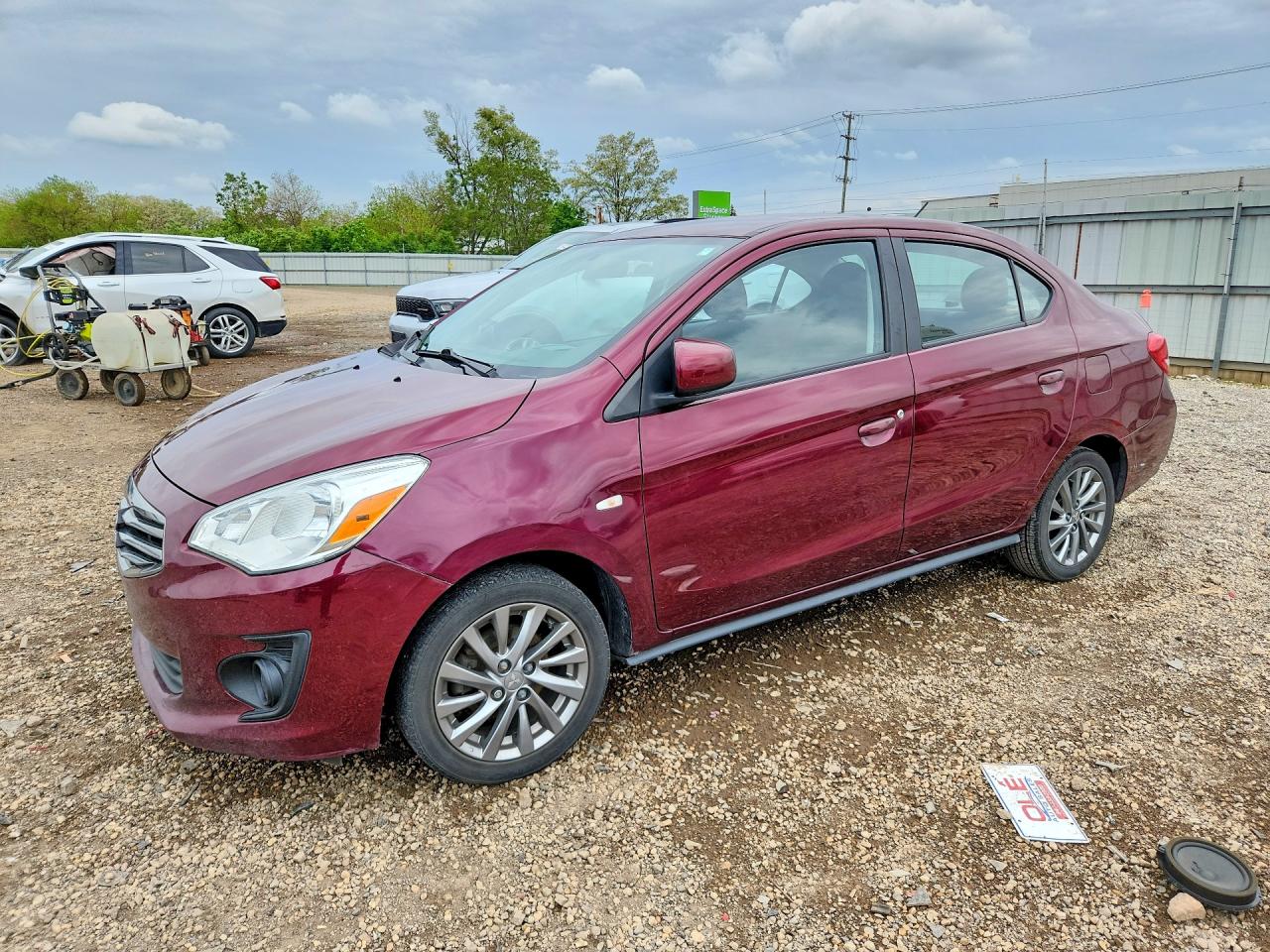 Salvage Mitsubishi Mirage Image