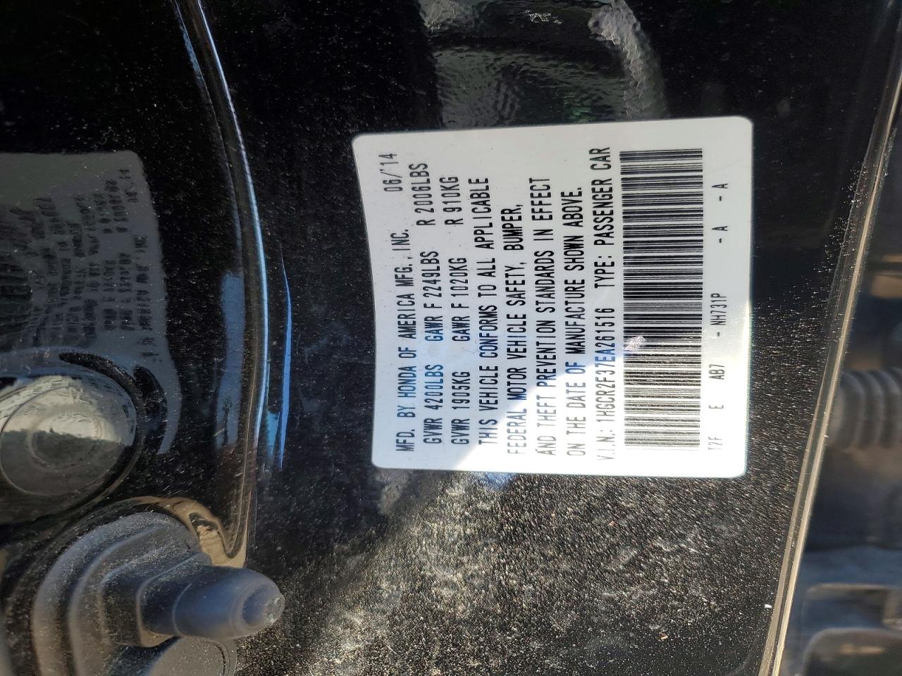 Honda Accord Lx