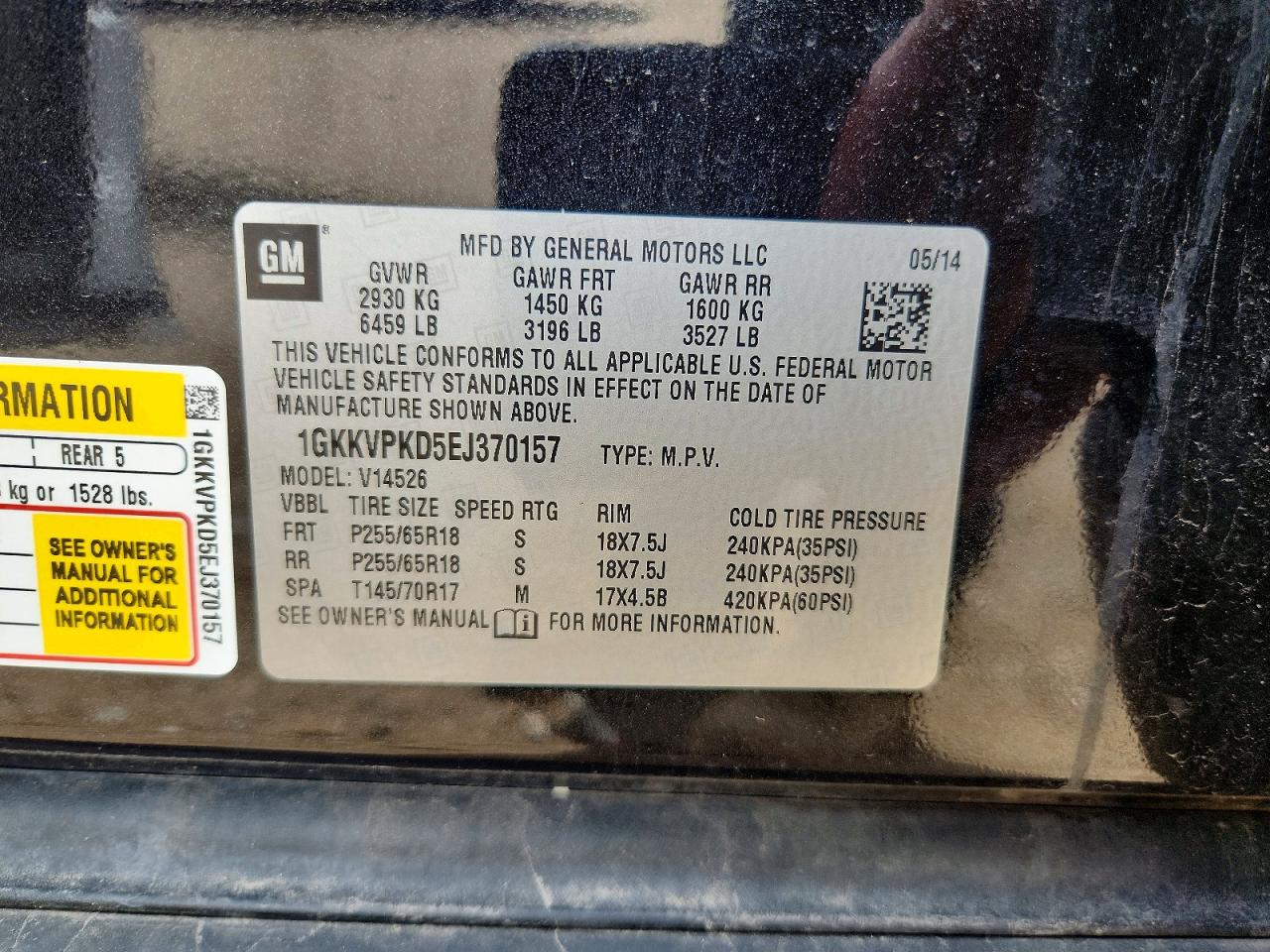 GMC Acadia Sle