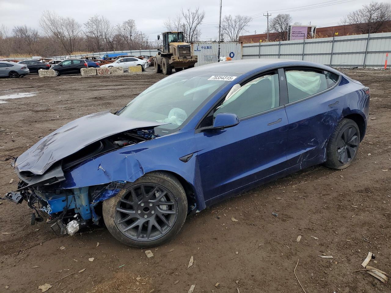 Salvage Tesla Model 3 Image