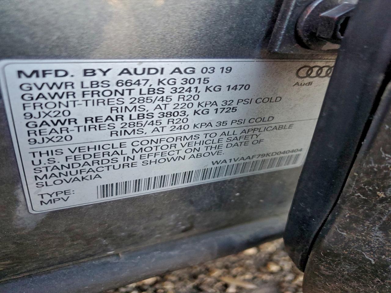 Audi Q7 Prestige