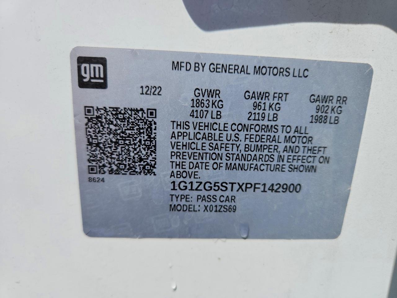 Chevrolet Malibu Rs