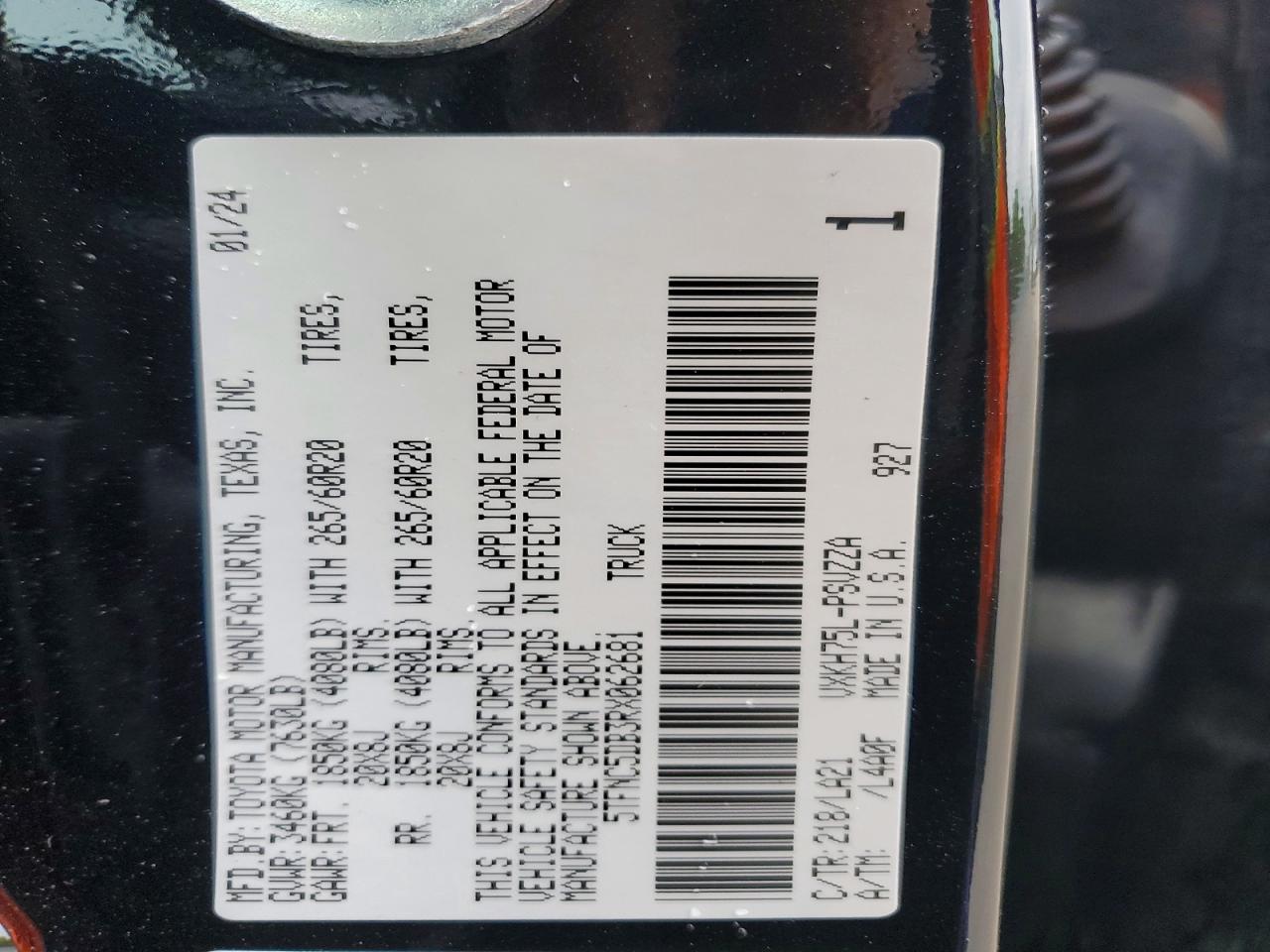 Toyota Tundra Platinum Hv