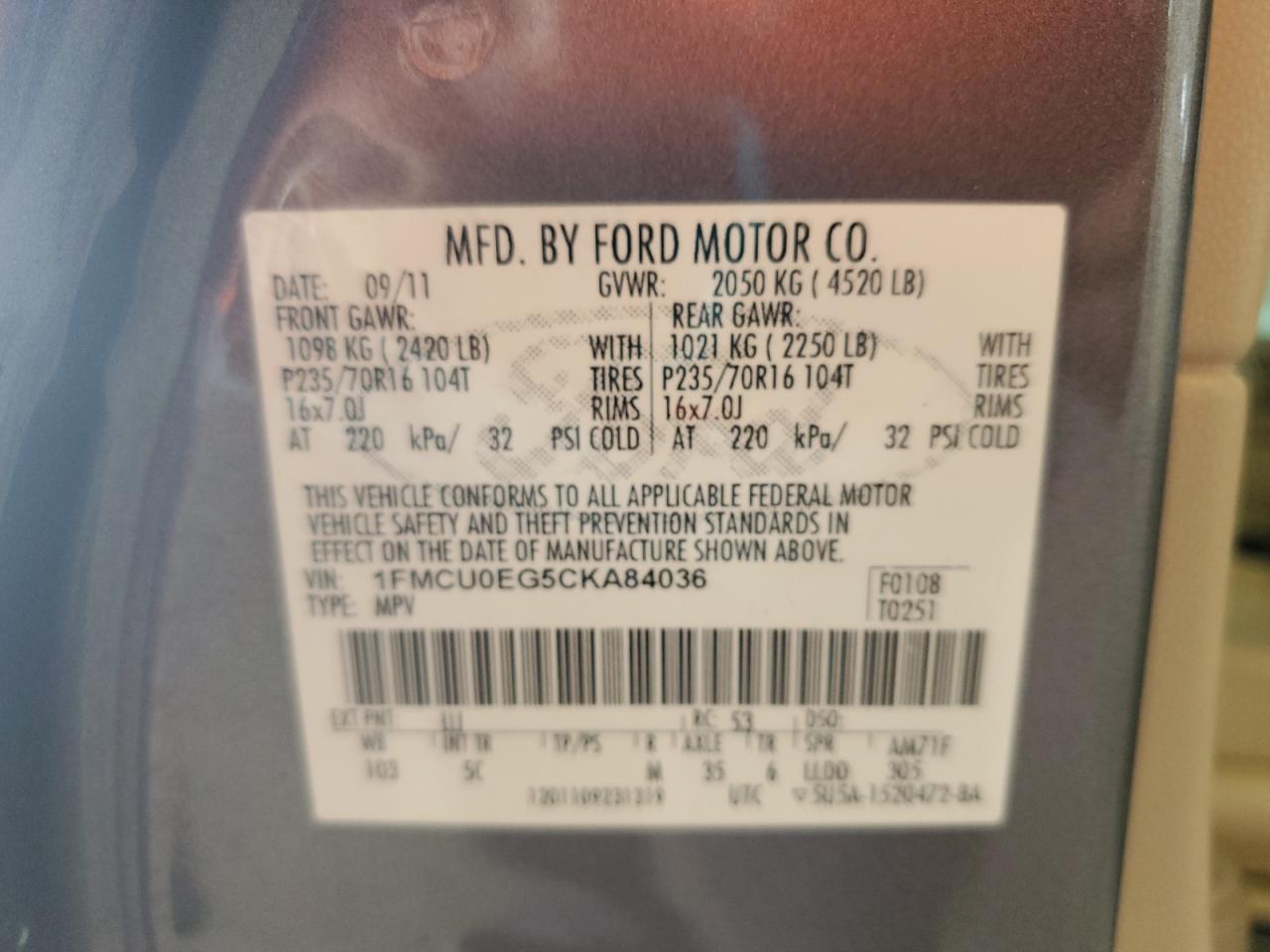 Ford Escape Limited