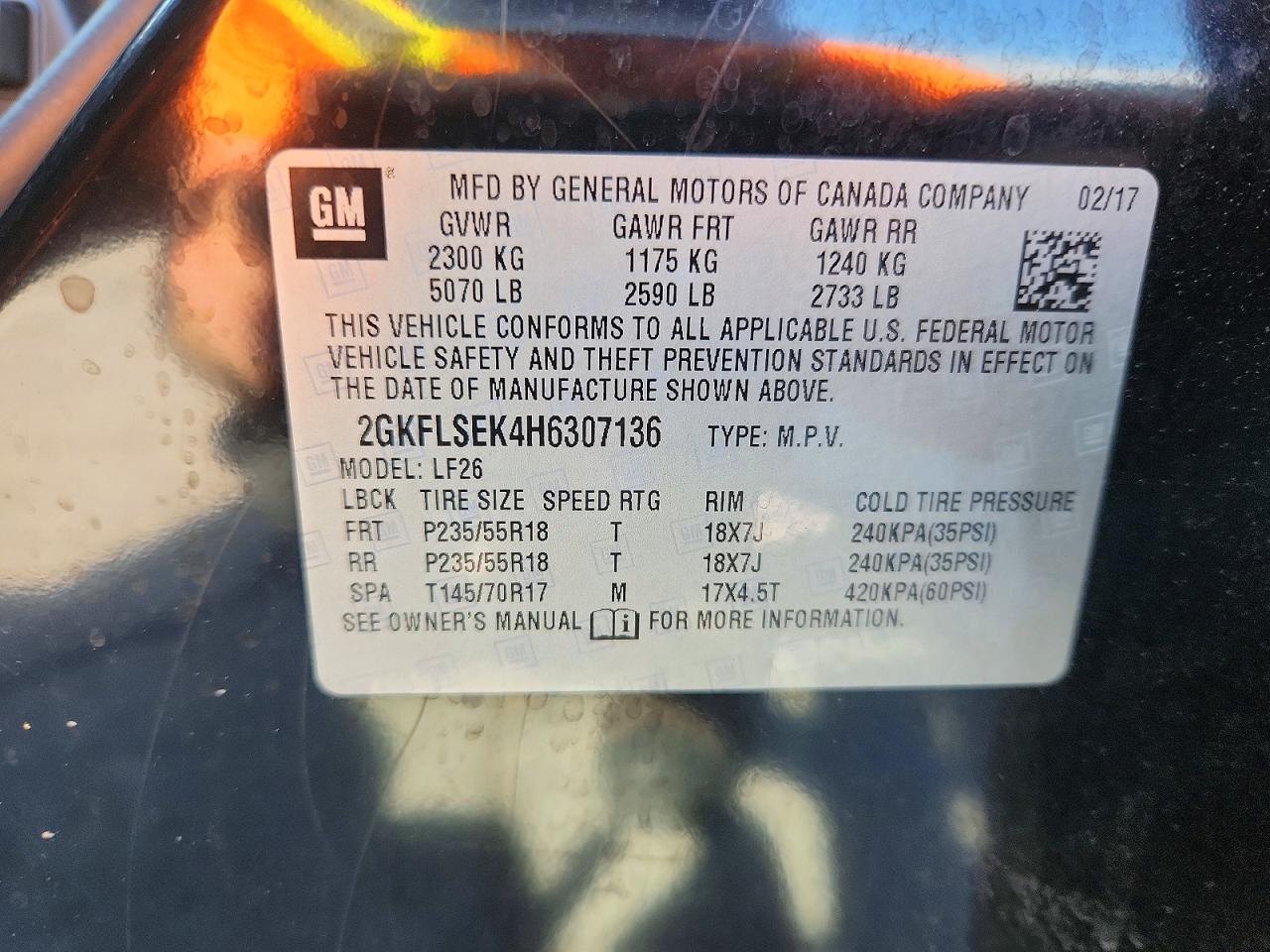 GMC Terrain Sle