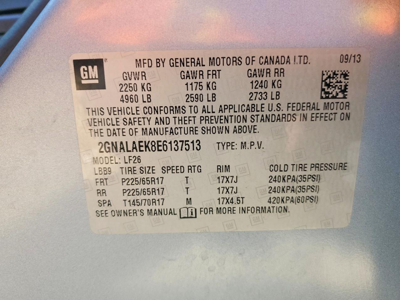 Chevrolet Equinox Ls