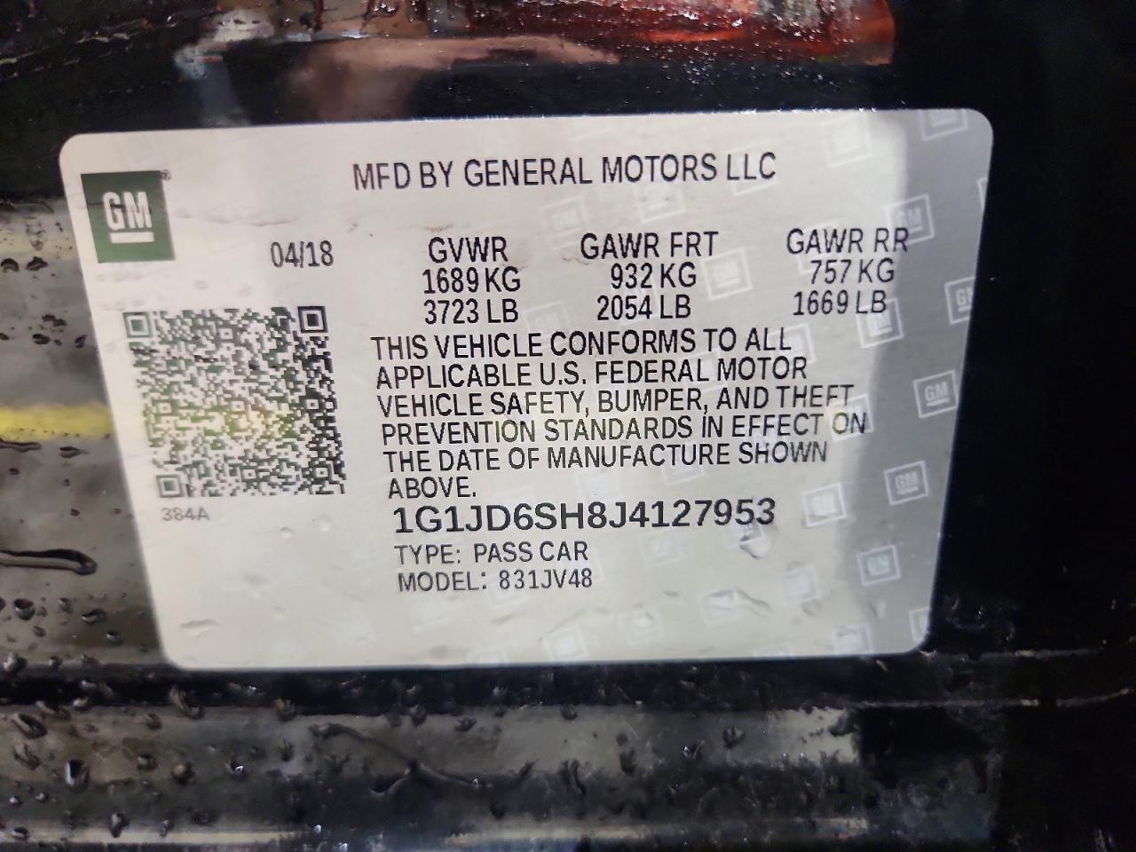 Chevrolet Sonic Lt