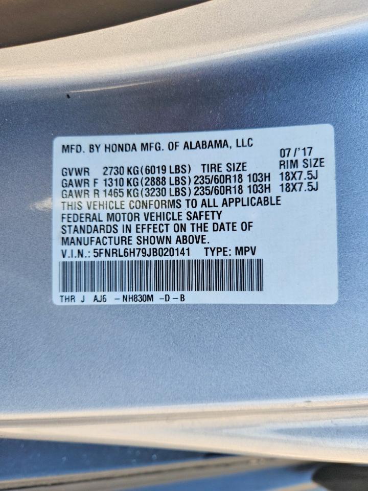 Honda Odyssey Exl