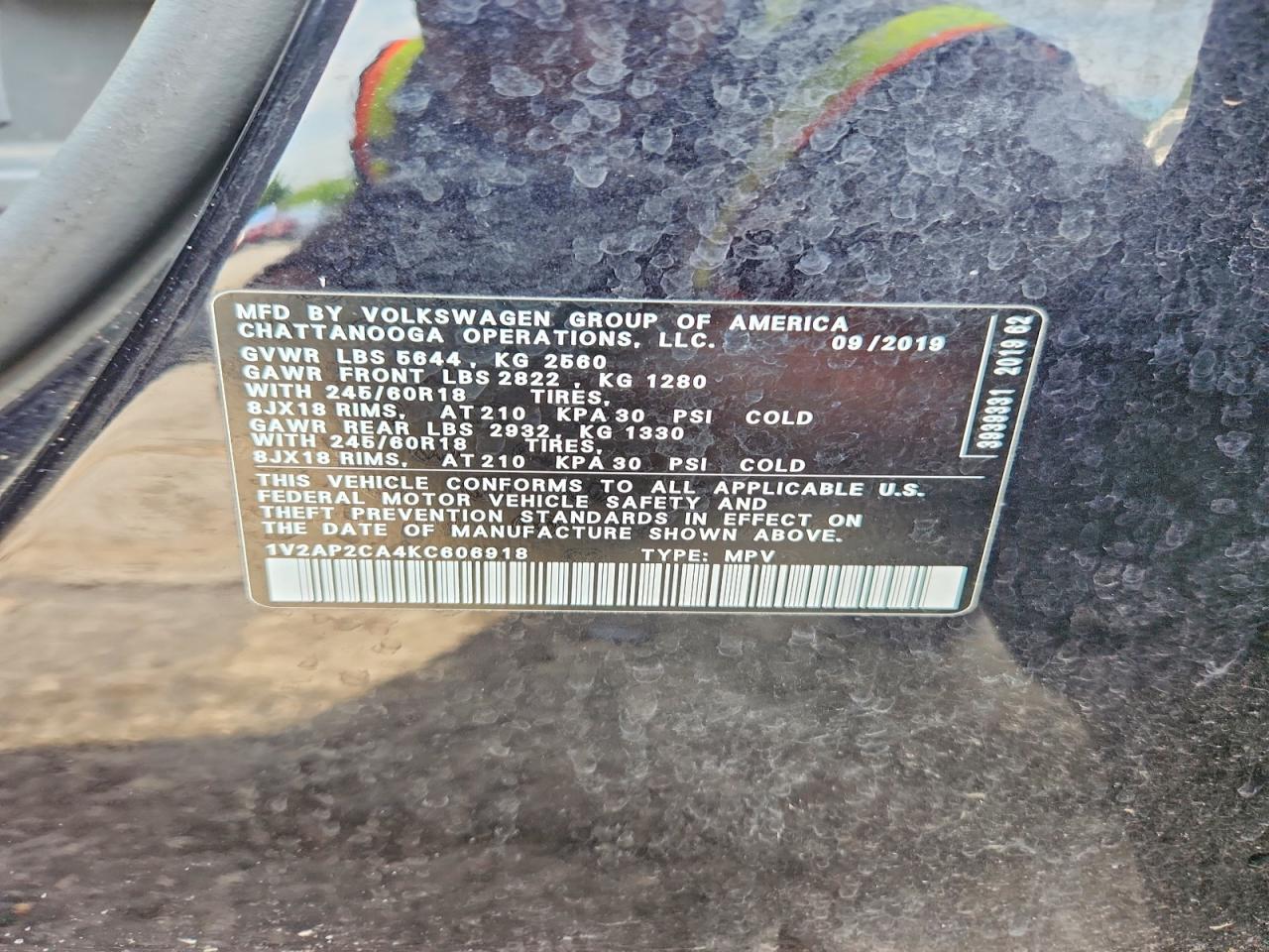 Volkswagen Atlas S