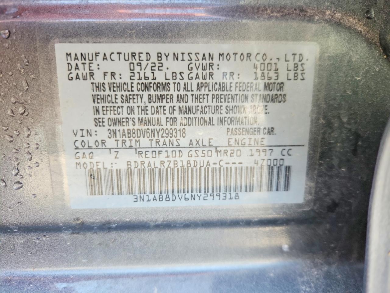 Nissan Sentra Sr