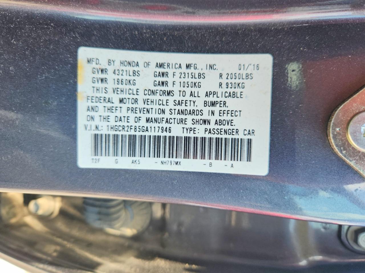 Honda Accord Exl
