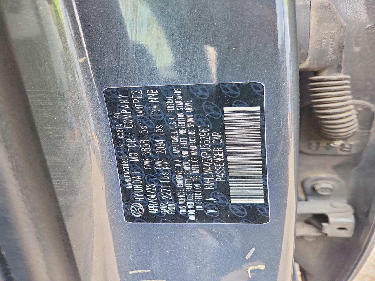 Hyundai ELANTRA Sel