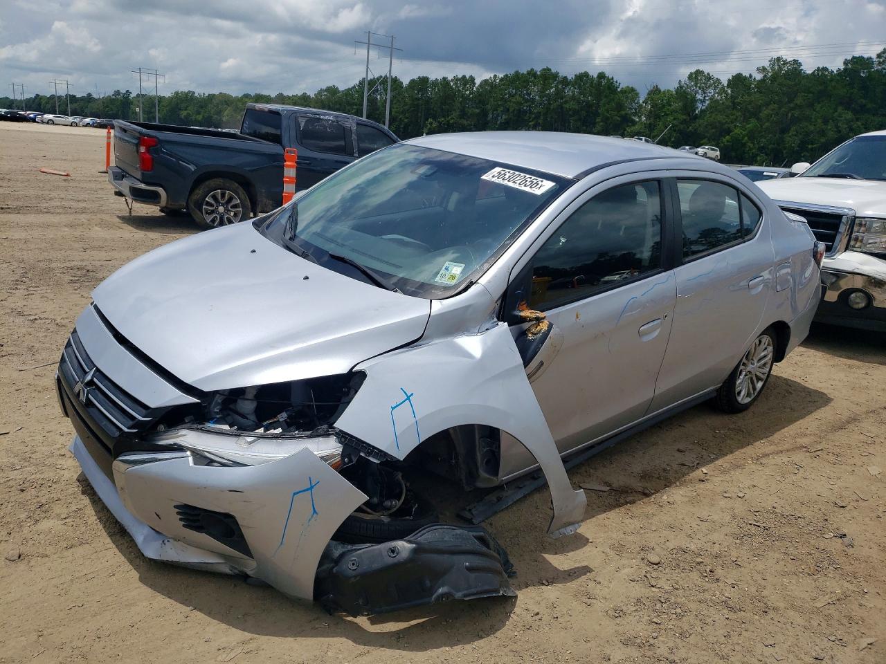 Salvage Mitsubishi Mirage Image