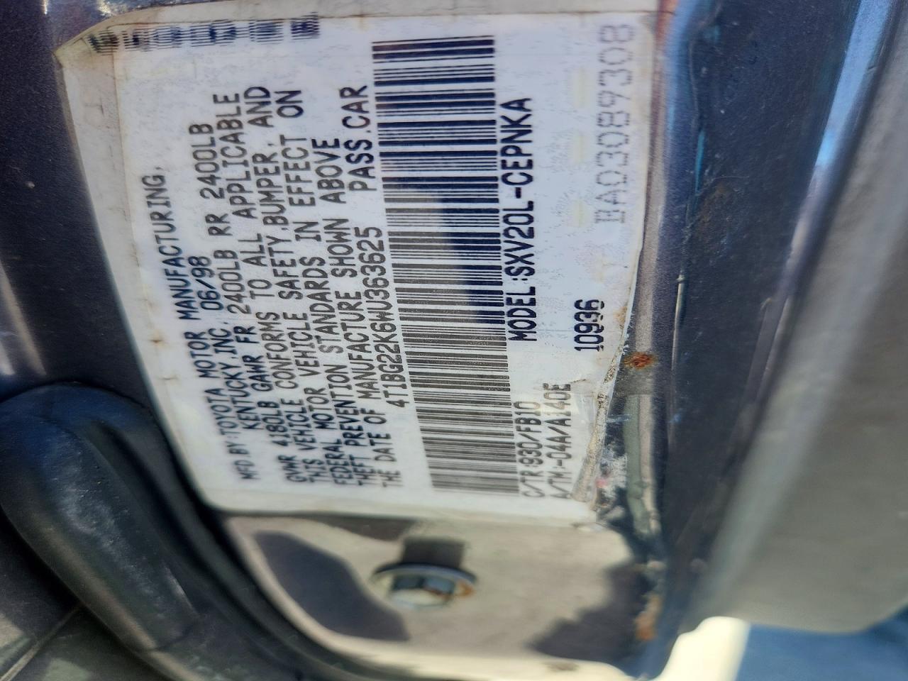 Toyota Camry Le