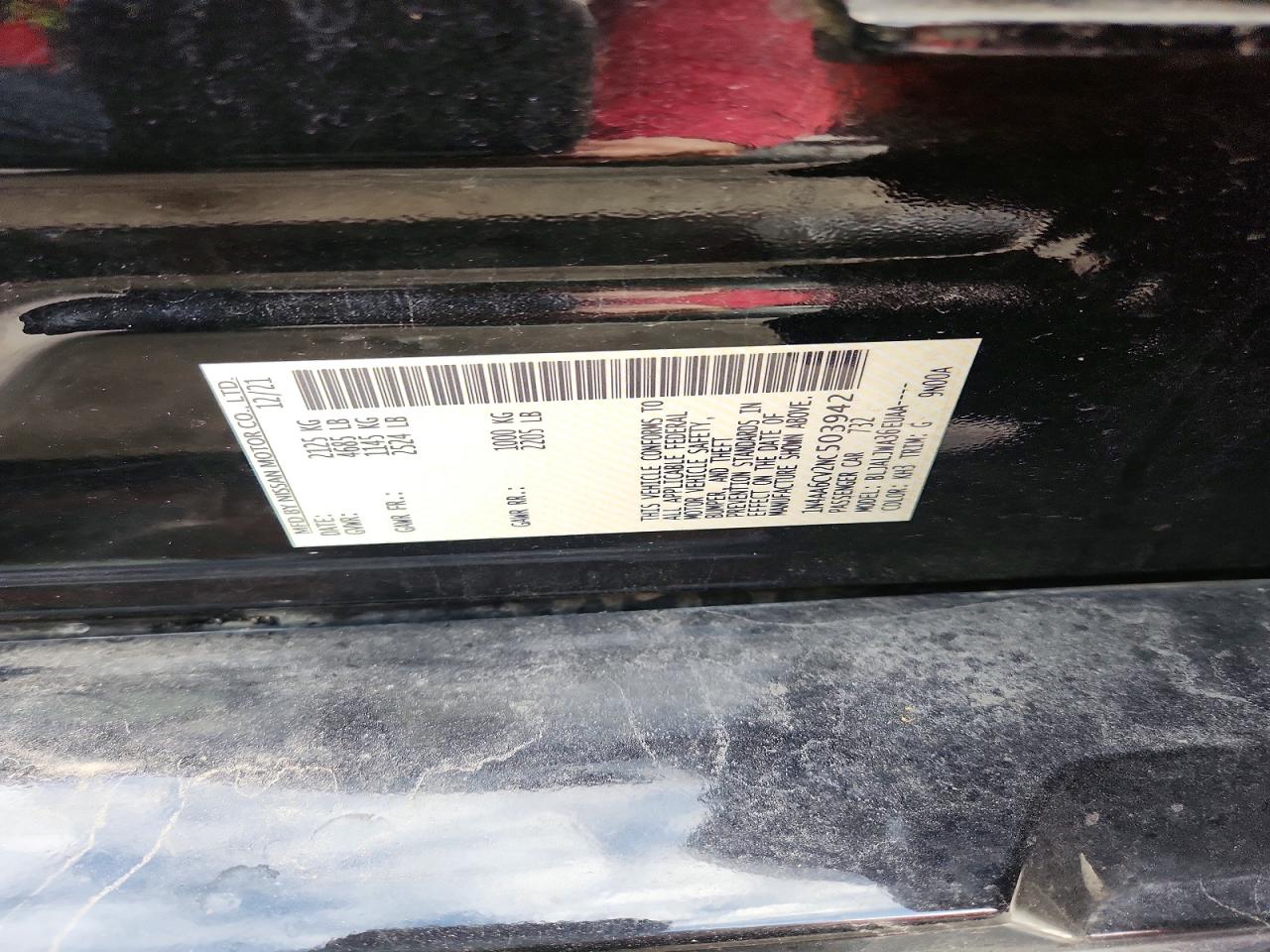 Nissan Maxima Sv