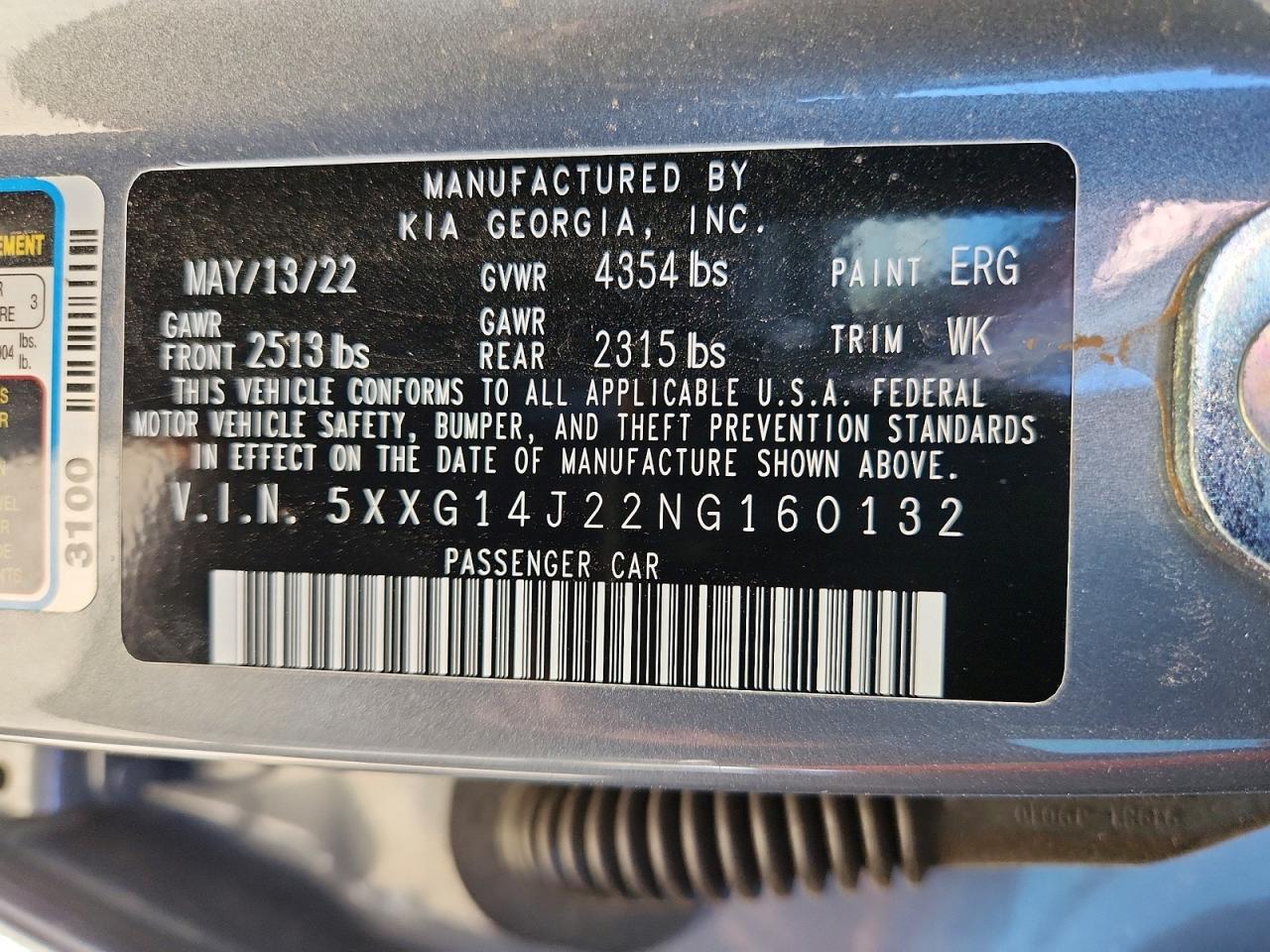 Kia K5 Lxs